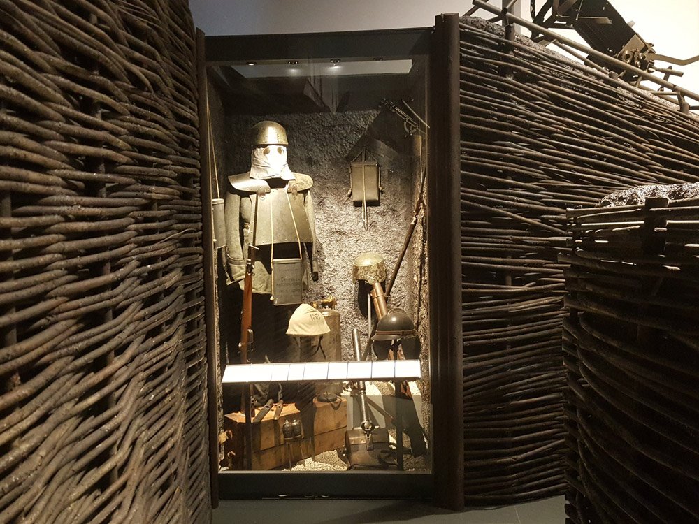 2014 Schützengraben Heeresgeschichtliche Museum Wien © Winter Artservice