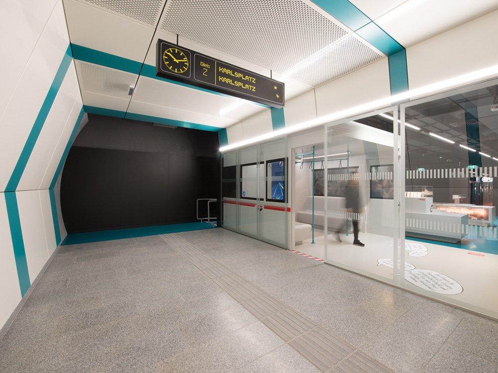 Infocenter U2/05, Wiener Linien © Klaus Pichler