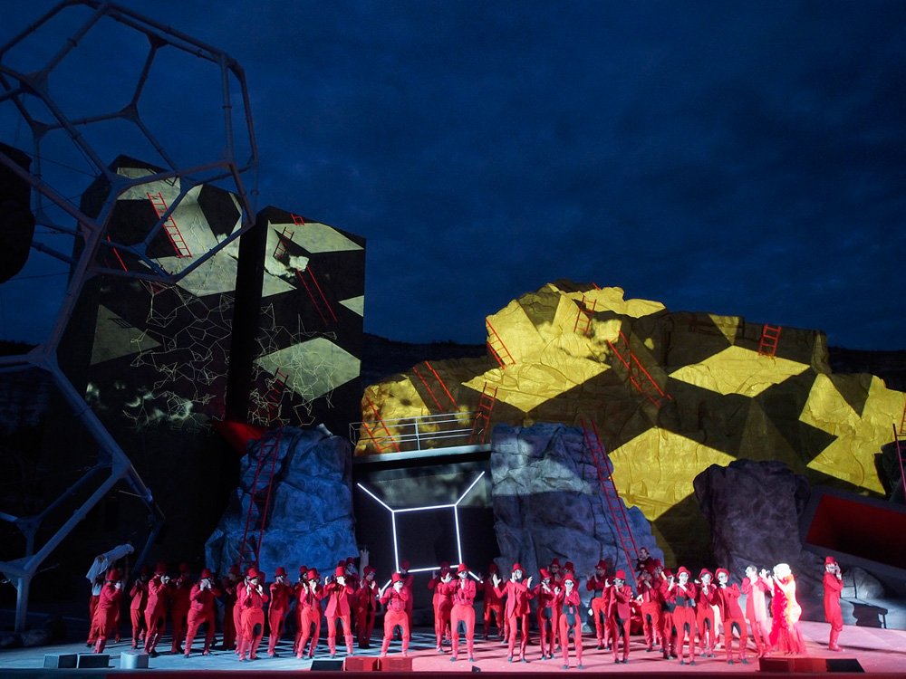 Rigoletto, Oper im Steinbruch © Arenaria GmbH, Armin Bardel