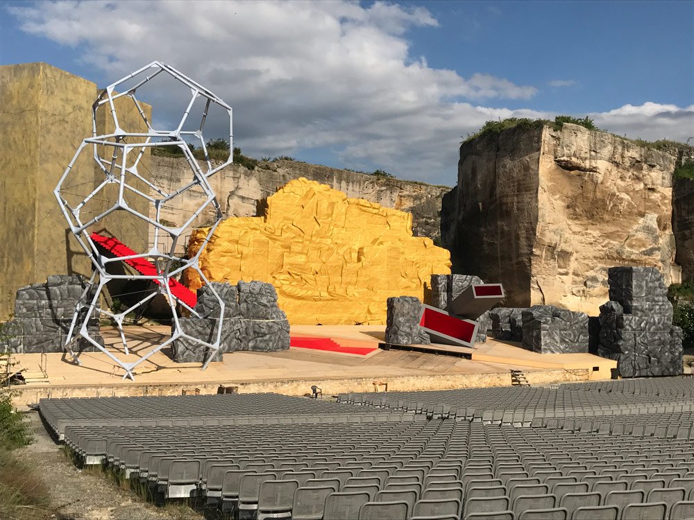 Rigoletto, Oper im Steinbruch © Winter Artservice
