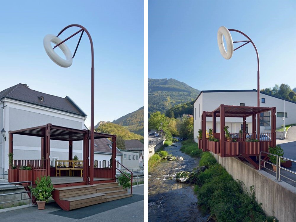 2018 - Haus des Lebens Ybbsitz - Plattform Leo Schatzl © Claudia Heinze