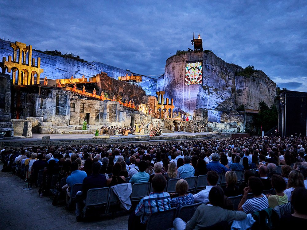 2022 – Oper im Steinbruch – Nabucco © Stefan Joham